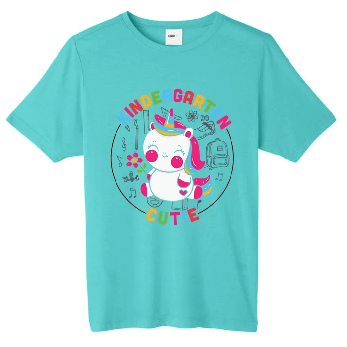 Kindergarten Cutie Unicorn Cute Kindergarten Gift ChromaSoft Performance T-Shirt