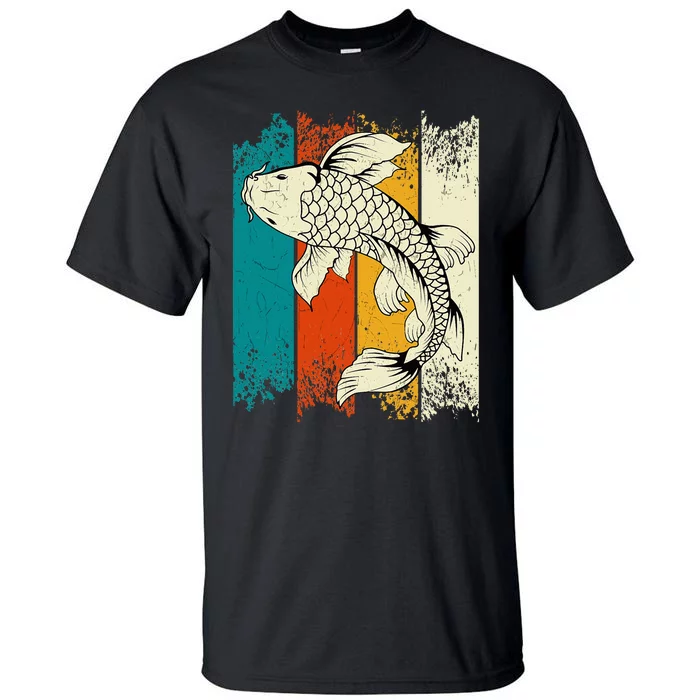 Koi Carp Vintage Koi Fish Tall T-Shirt