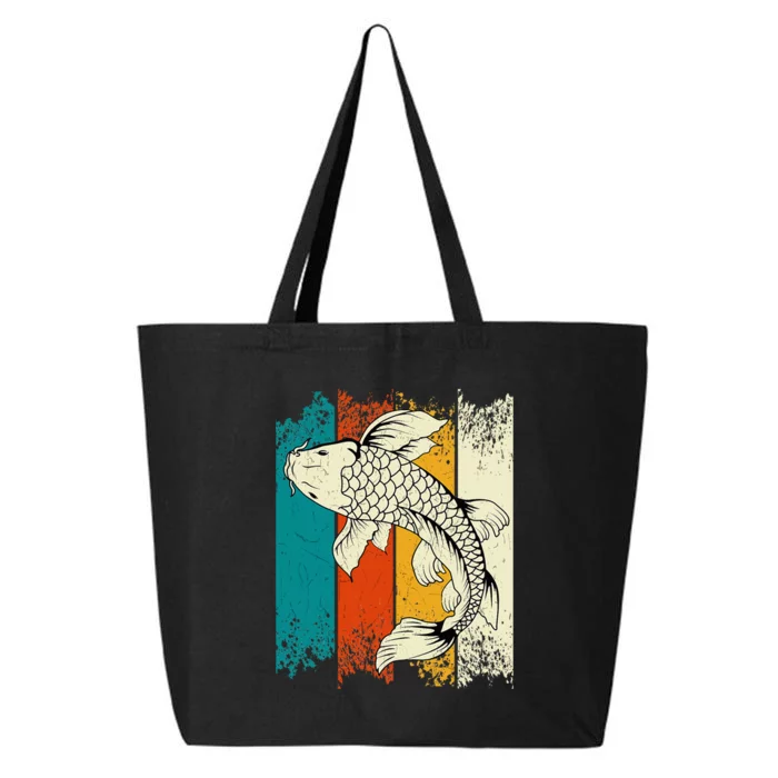 Koi Carp Vintage Koi Fish 25L Jumbo Tote