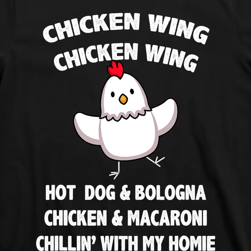 Kids Chicken Wing Chicken Wing Hot Dog And Bologna Toddlers T-Shirt