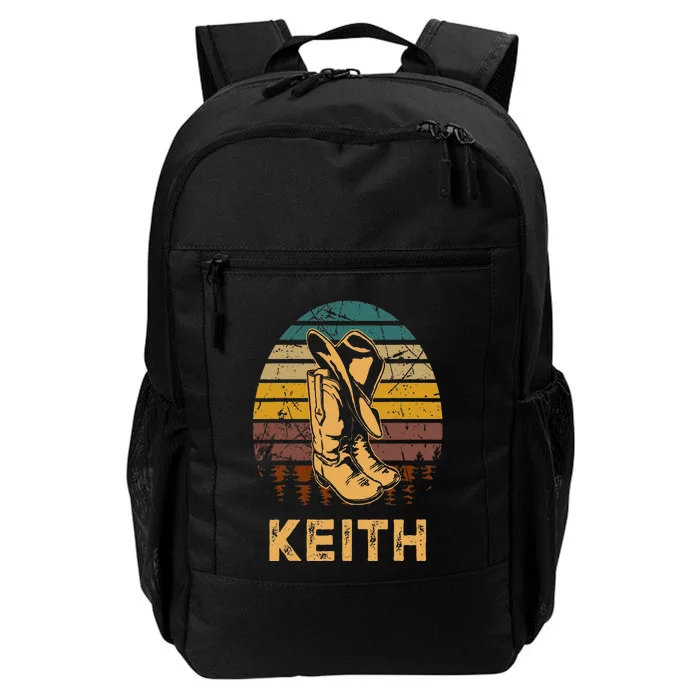 Keith Cowboy Wild West Personalized Team Keith Family Pride Daily Commute Backpack