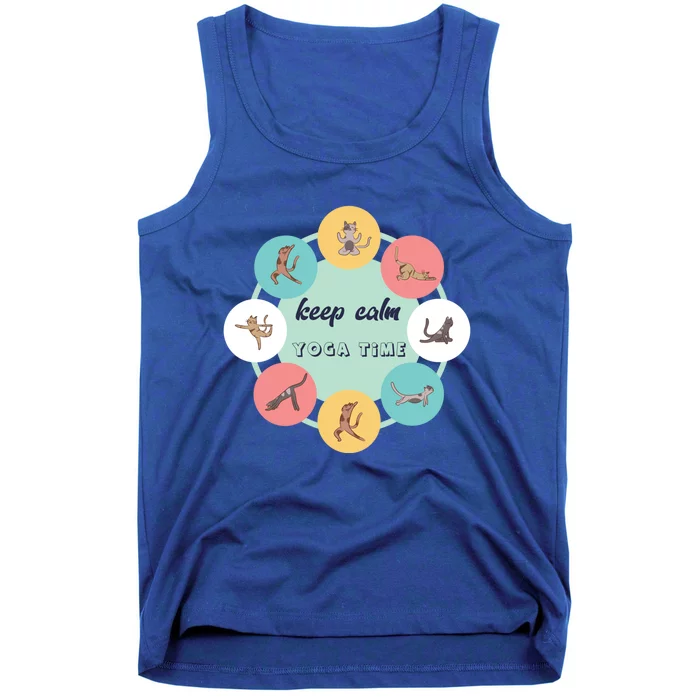 Keep Calm Yoga Time Gift Tank Top