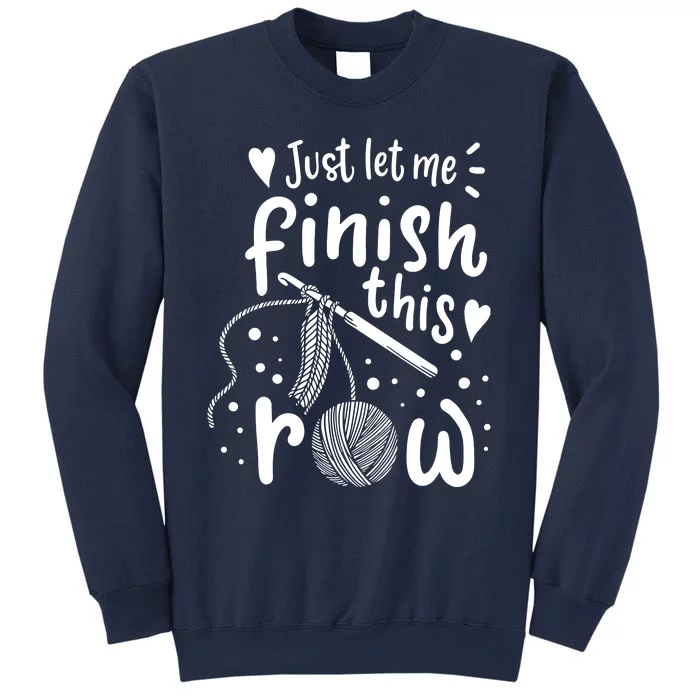 Knitting Crocheting Yarn Funny Sweatshirt