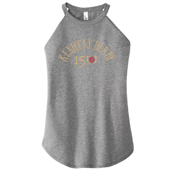 Kentuck.Y Derby 150th Arch Over Officially License.D Women’s Perfect Tri Rocker Tank