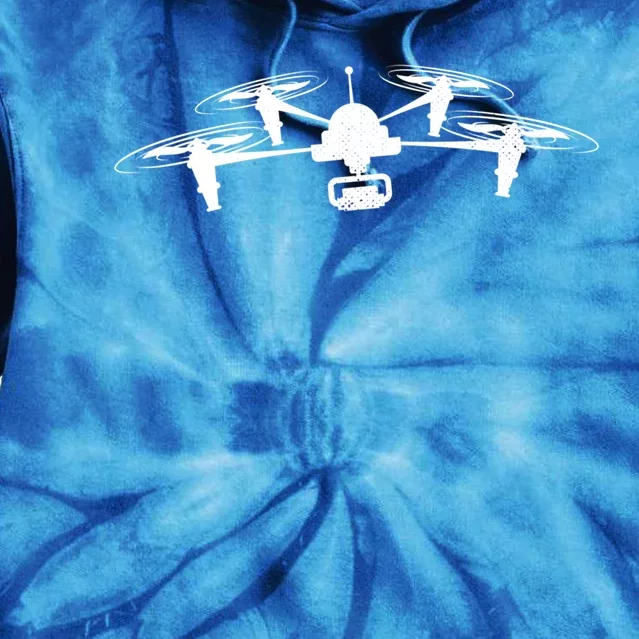 Kawaii Drones Aviation Worker Rc Fpv Drone Pilots Gift Tie Dye Hoodie