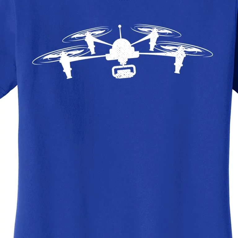 Kawaii Drones Aviation Worker Rc Fpv Drone Pilots Gift Women's T-Shirt