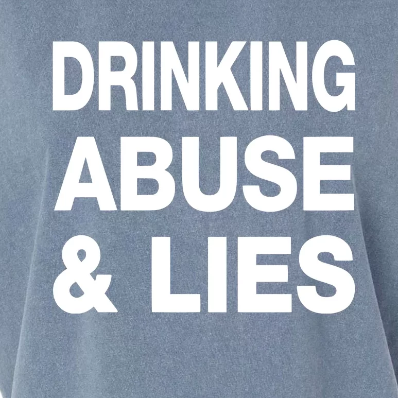 Kallmekris Drinking Abuse And Lies Garment-Dyed Women's Muscle Tee