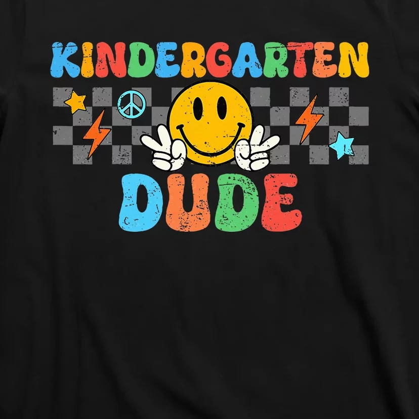 Kindergarten Dude Back To School First Day Of Kinder T-Shirt