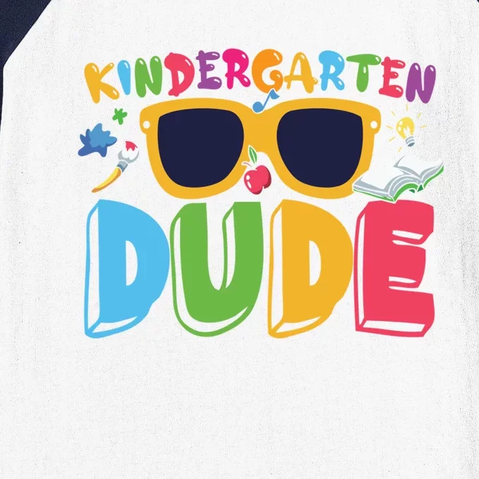 Kindergarten Dude Cute Kindergarten Gift Baseball Sleeve Shirt