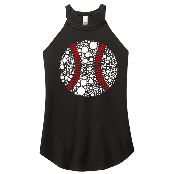 Kids Dot Day International Dot Day Make Your Mark Dot Day Women’s Perfect Tri Rocker Tank