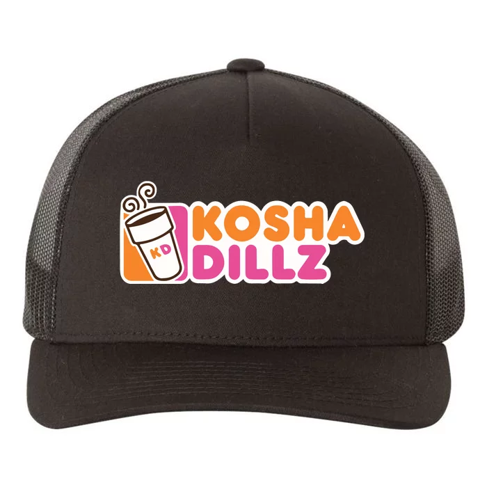 Kosha Dillz Dunkin Donuts Yupoong Adult 5-Panel Trucker Hat