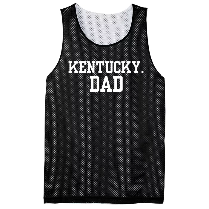 Kentucky Dad Fan Basketball Mesh Reversible Basketball Jersey Tank