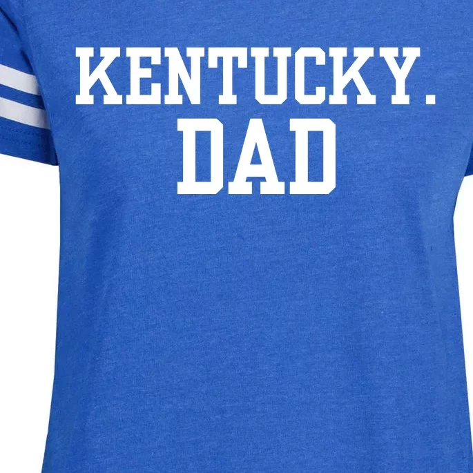 Kentucky Dad Fan Basketball Enza Ladies Jersey Football T-Shirt