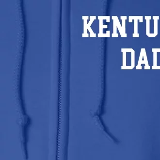 Kentucky Dad Fan Basketball Big Blue Madness Full Zip Hoodie