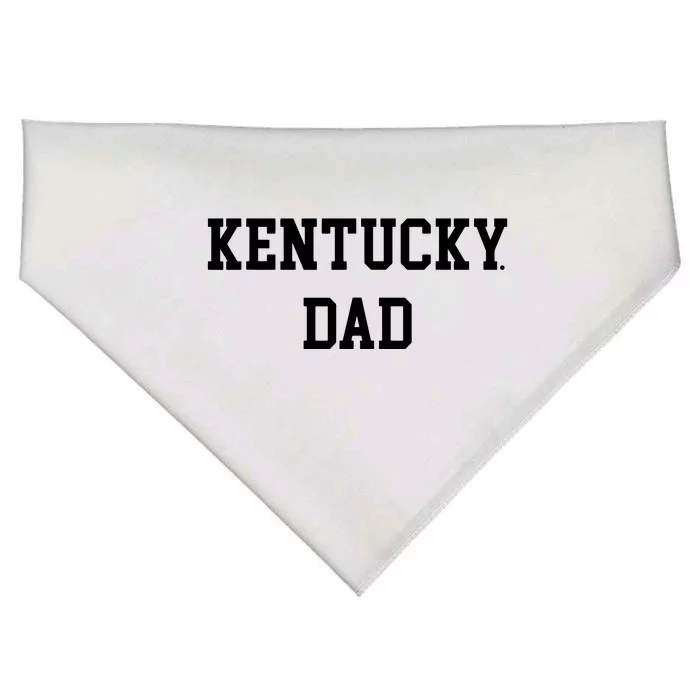 Kentucky Dad Fan Basketball Big Blue Madness USA-Made Doggie Bandana