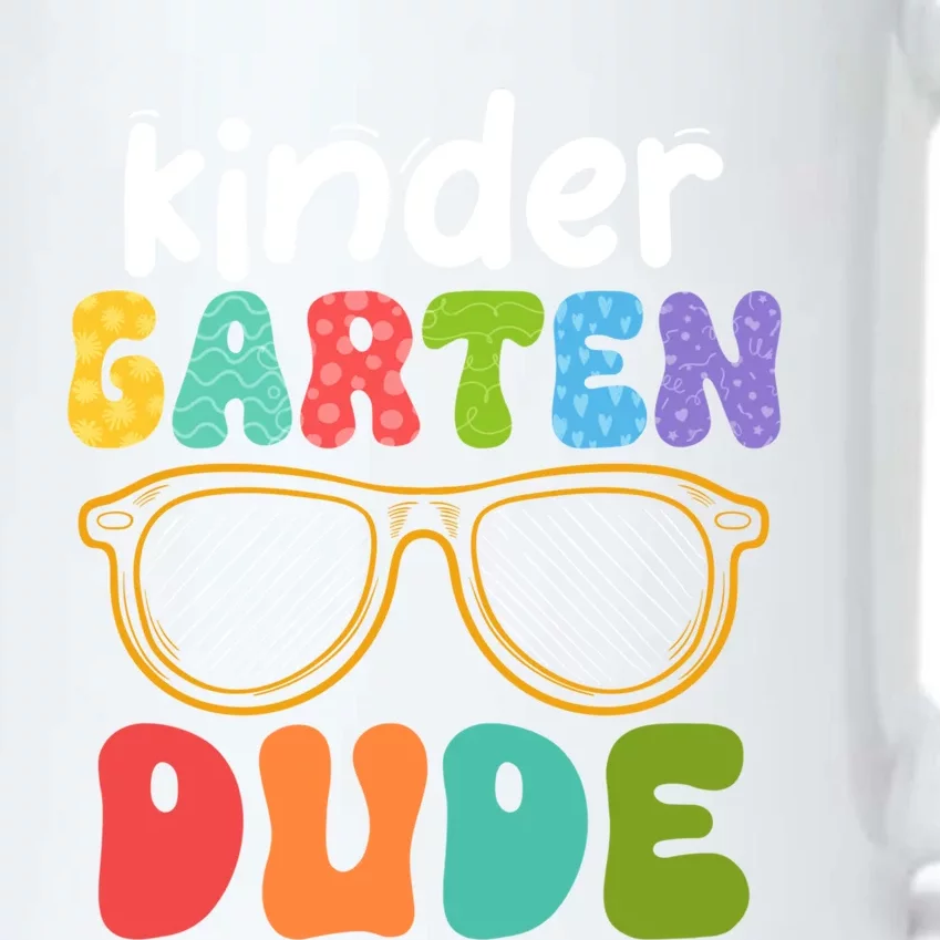 Kindergarten Dude First Day Of Kindergarten Teacher Team Gift Black Color Changing Mug