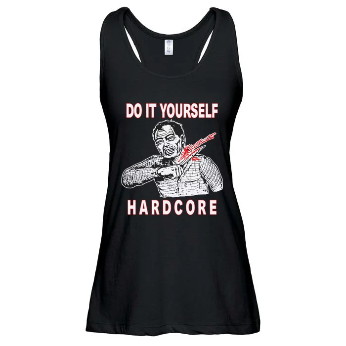 Knucklexdragger Do It Yourself Hardcore Ladies Essential Flowy Tank