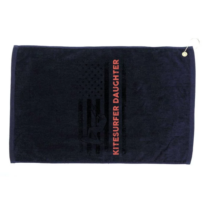 Kitesurfing Daughter Kitesurfer Gift Grommeted Golf Towel