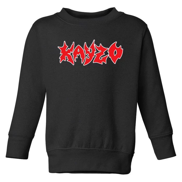 Kayzo Dog Toddler Sweatshirt