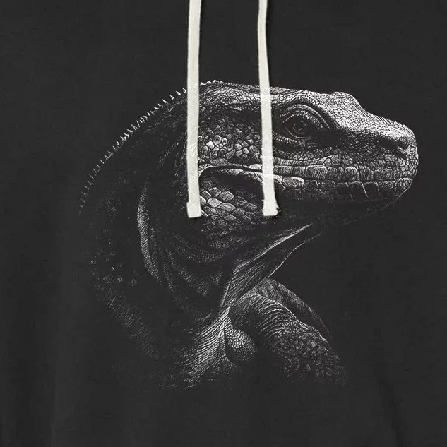 Komodo Dragon Garment-Dyed Fleece Hoodie