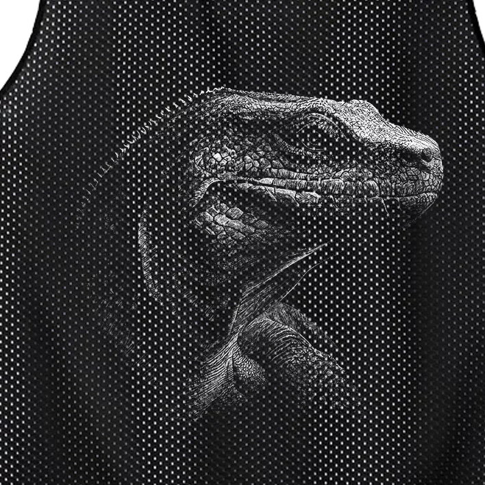 Komodo Dragon Mesh Reversible Basketball Jersey Tank