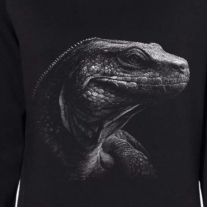 Komodo Dragon Womens California Wash Sweatshirt