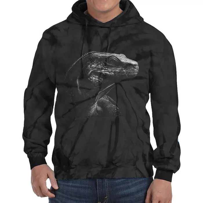 Komodo Dragon Tie Dye Hoodie