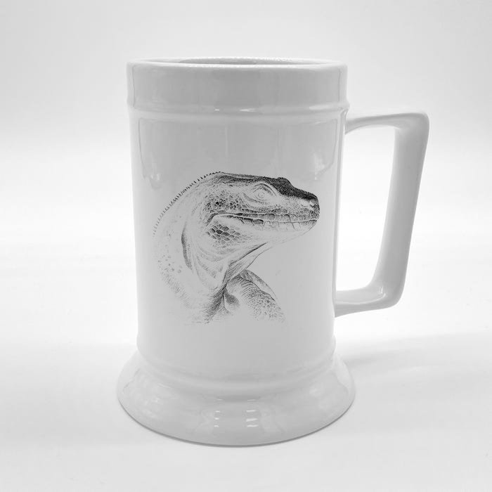 Komodo Dragon Front & Back Beer Stein