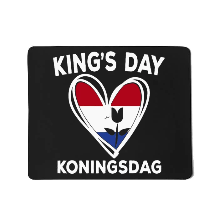 Kingsday Dutch Koningsdag Netherlands Kings Day Amsterdam Mousepad