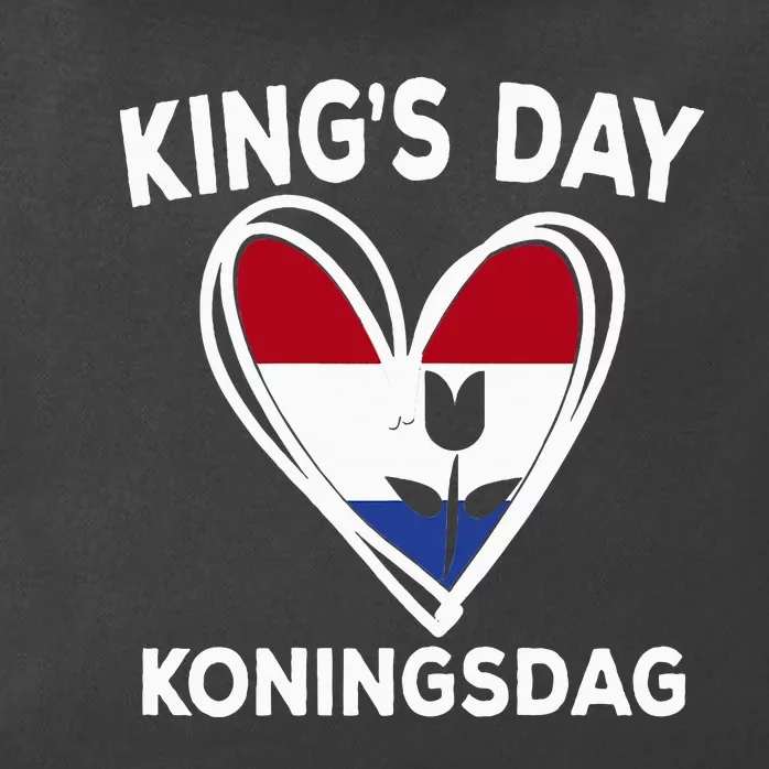 Kingsday Dutch Koningsdag Netherlands Kings Day Amsterdam Zip Tote Bag