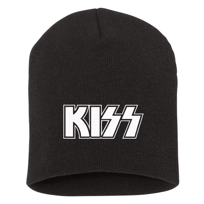 Kiss Deuce Short Acrylic Beanie