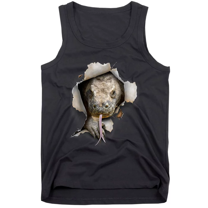 Komodo Dragon Lover Reptile Lover Komodo Dragon Tank Top