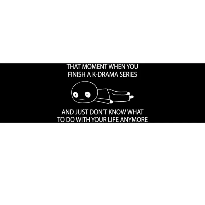 K Drama Lover Funny Kdrama Fan Bumper Sticker