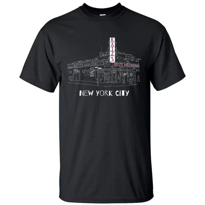 KatZ Deli New York City For Reuben Sandwich Fans Tall T-Shirt