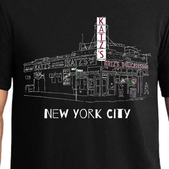 KatZ Deli New York City For Reuben Sandwich Fans Pajama Set