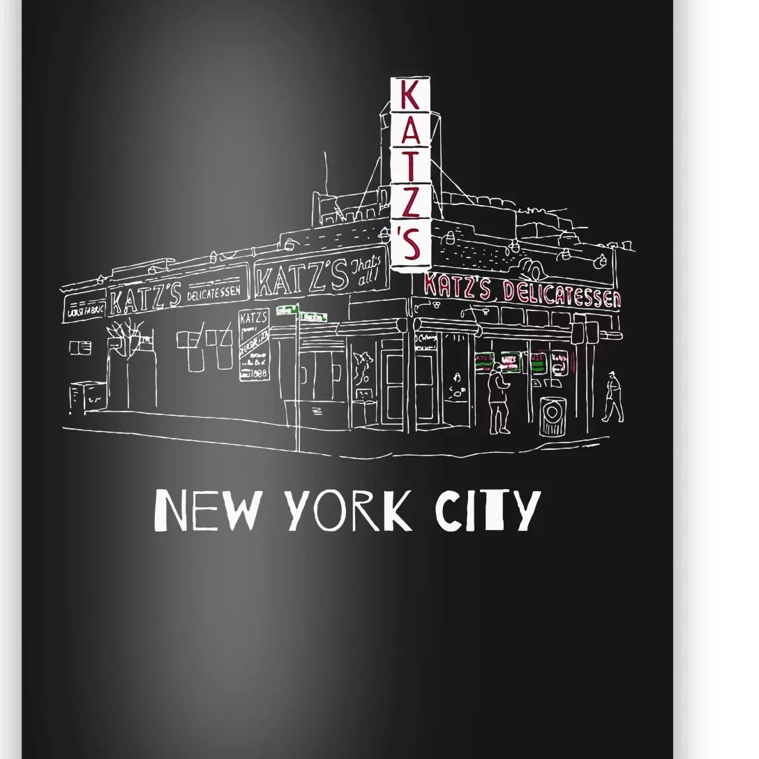 KatZ Deli New York City For Reuben Sandwich Fans Poster