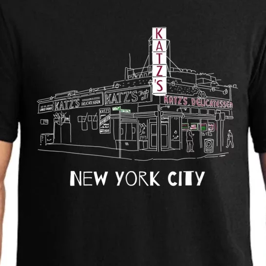 Kat'z Deli New York City For Reuben Sandwich Fans Pajama Set