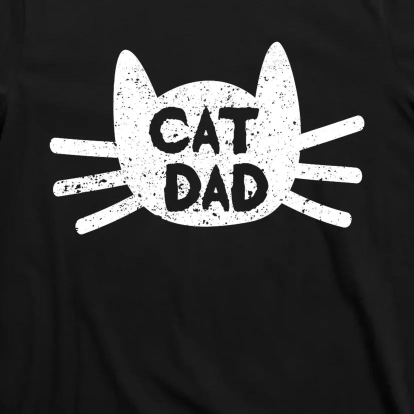 Kitty Daddy Papa Fathers Day Cat Dad T-Shirt