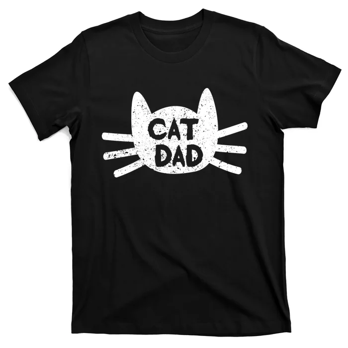 Kitty Daddy Papa Fathers Day Cat Dad T-Shirt