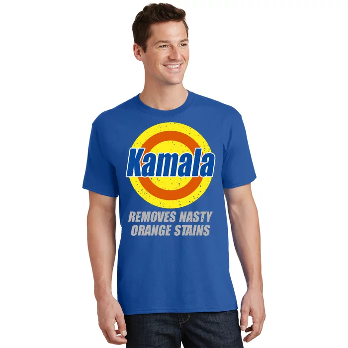 Kamala Detergent Removes Stubborn Orange Stains Antitrump T-Shirt