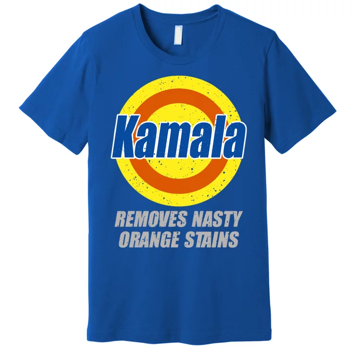 Kamala Detergent Removes Stubborn Orange Stains Antitrump Premium T-Shirt