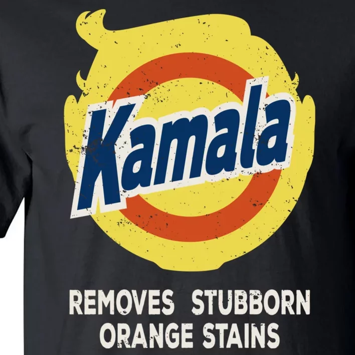 Kamala Detergent Removes Stubborn Orange Stains Antitrump Tall T-Shirt