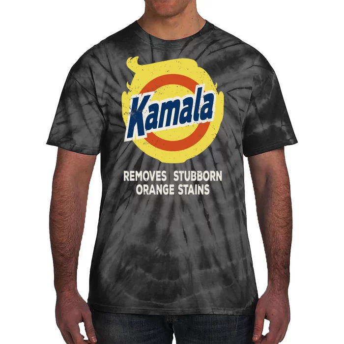 Kamala Detergent Removes Stubborn Orange Stains Antitrump Tie-Dye T-Shirt