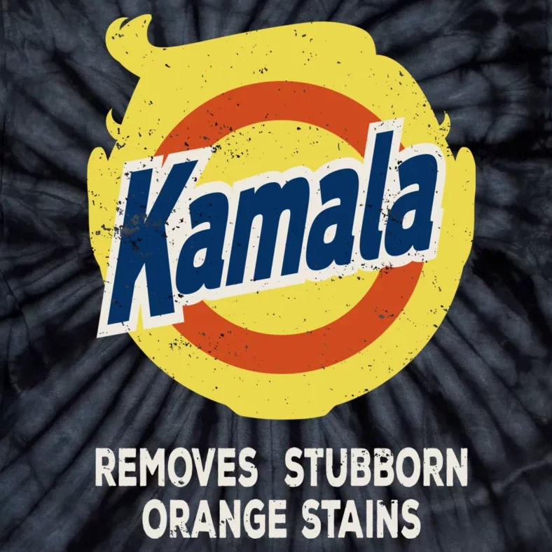 Kamala Detergent Removes Stubborn Orange Stains Antitrump Tie-Dye T-Shirt