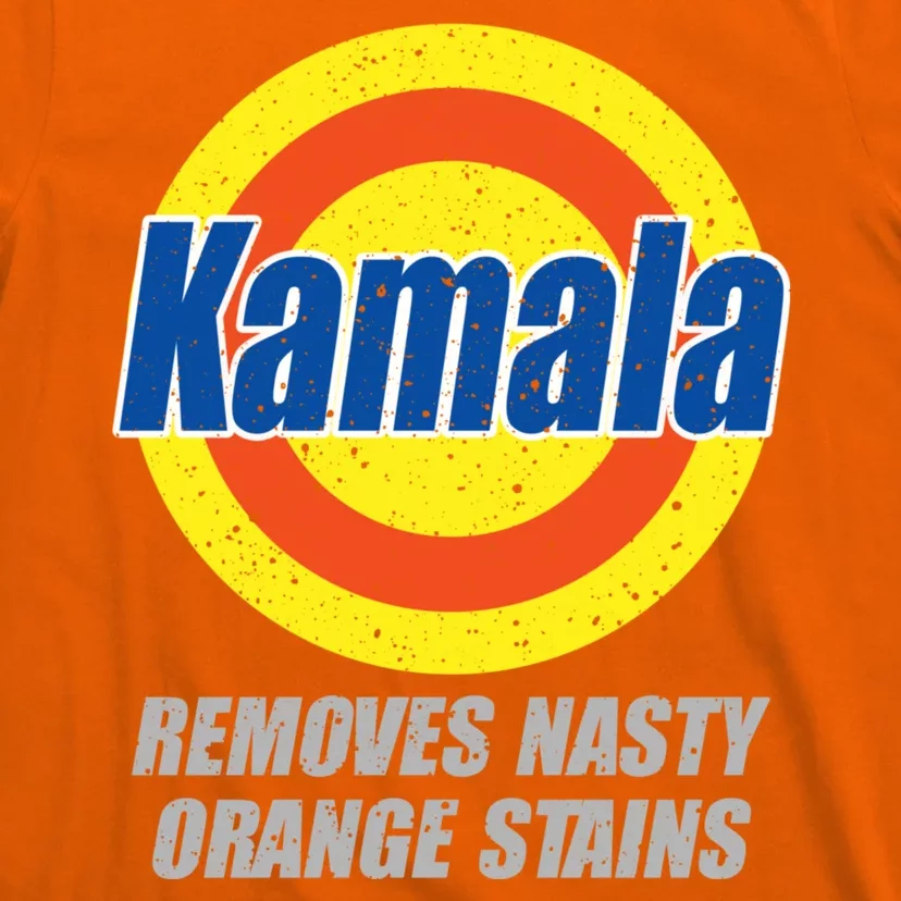 Kamala Detergent Removes Stubborn Orange Stains Antitrump T-Shirt