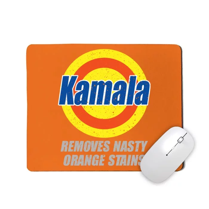 Kamala Detergent Removes Stubborn Orange Stains Antitrump Mousepad