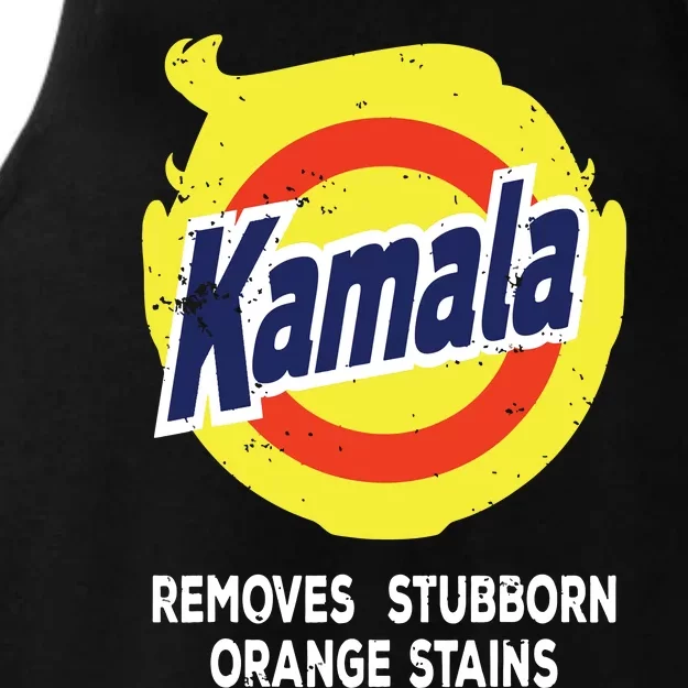 Kamala Detergent Removes Stubborn Orange Stains Antitrump Ladies Tri-Blend Wicking Tank