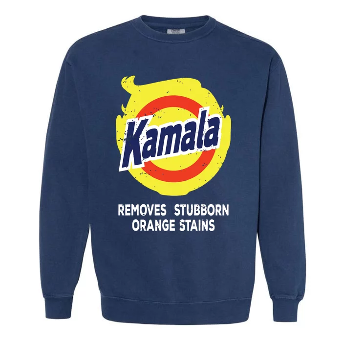 Kamala Detergent Removes Stubborn Orange Stains Antitrump Garment-Dyed Sweatshirt