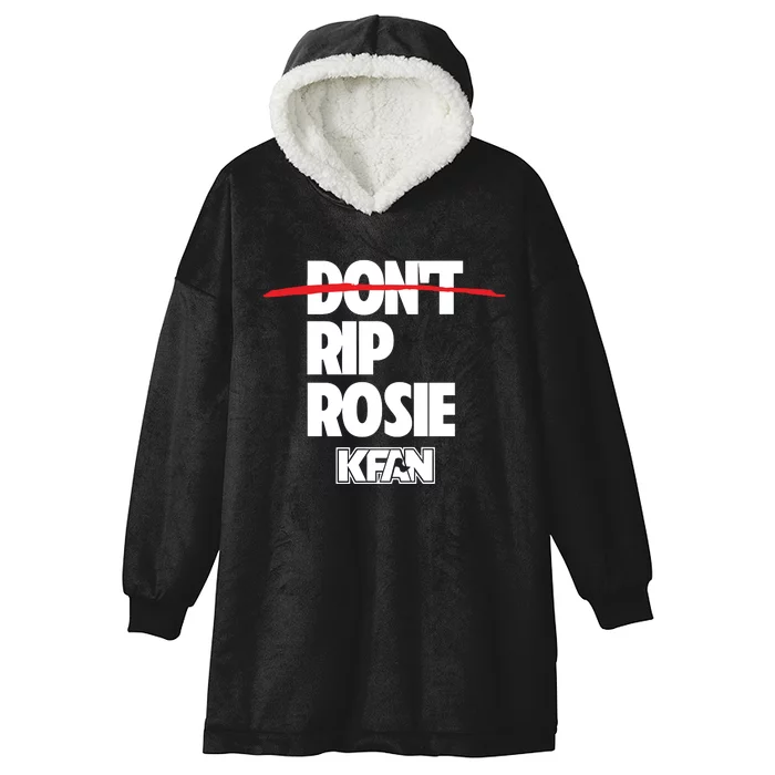 Kfan1003 DonT Rip Rosie Hooded Wearable Blanket