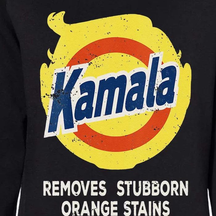 Kamala Detergent Removes Stubborn Orange Stains Antitrump Womens California Wash Sweatshirt